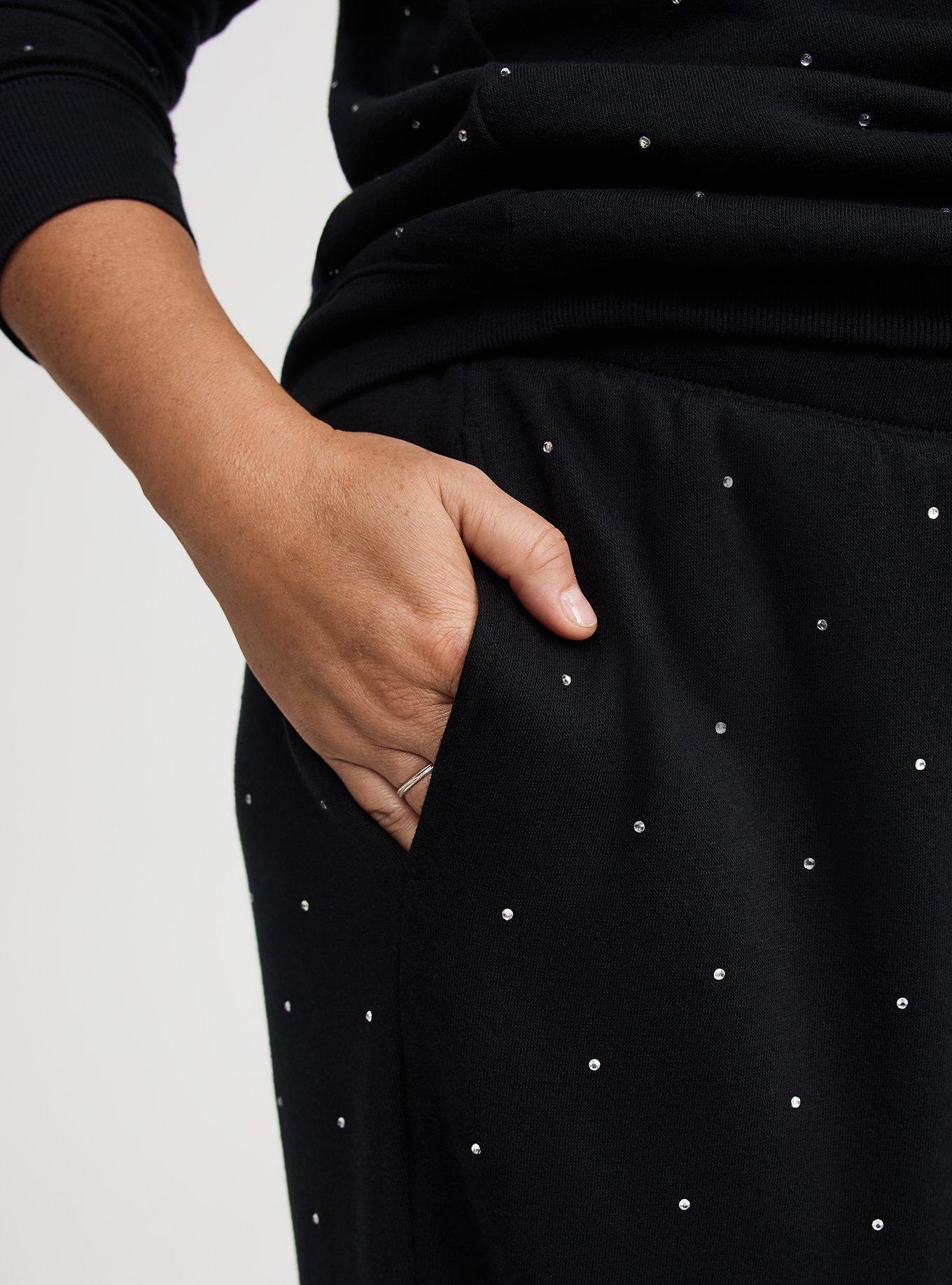 High-Rise Wide Leg Cozy Fleece Pant