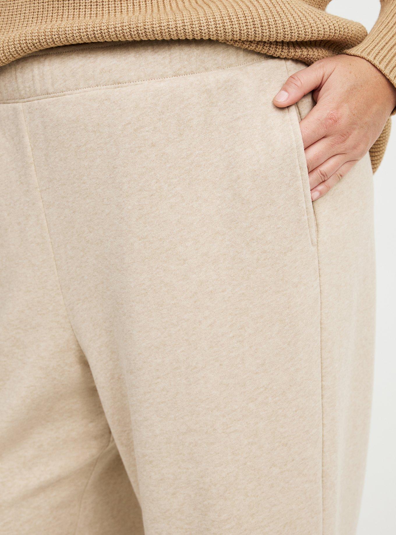 High-Rise Wide Leg Cozy Fleece Pant