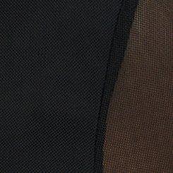 Mesh Long Sleeve Boho Top, DEEP BLACK, swatch