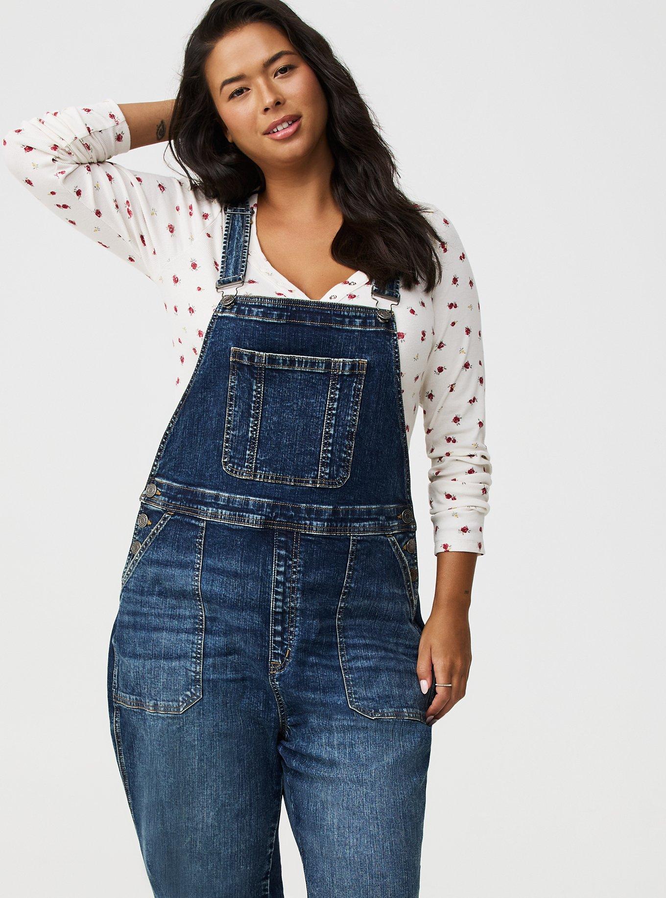 Straight Leg Overalls