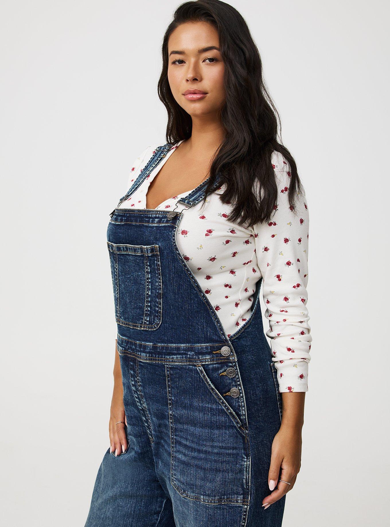 Straight Leg Overalls