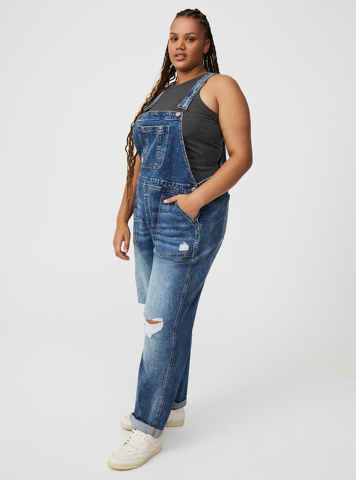 Straight Leg Overalls