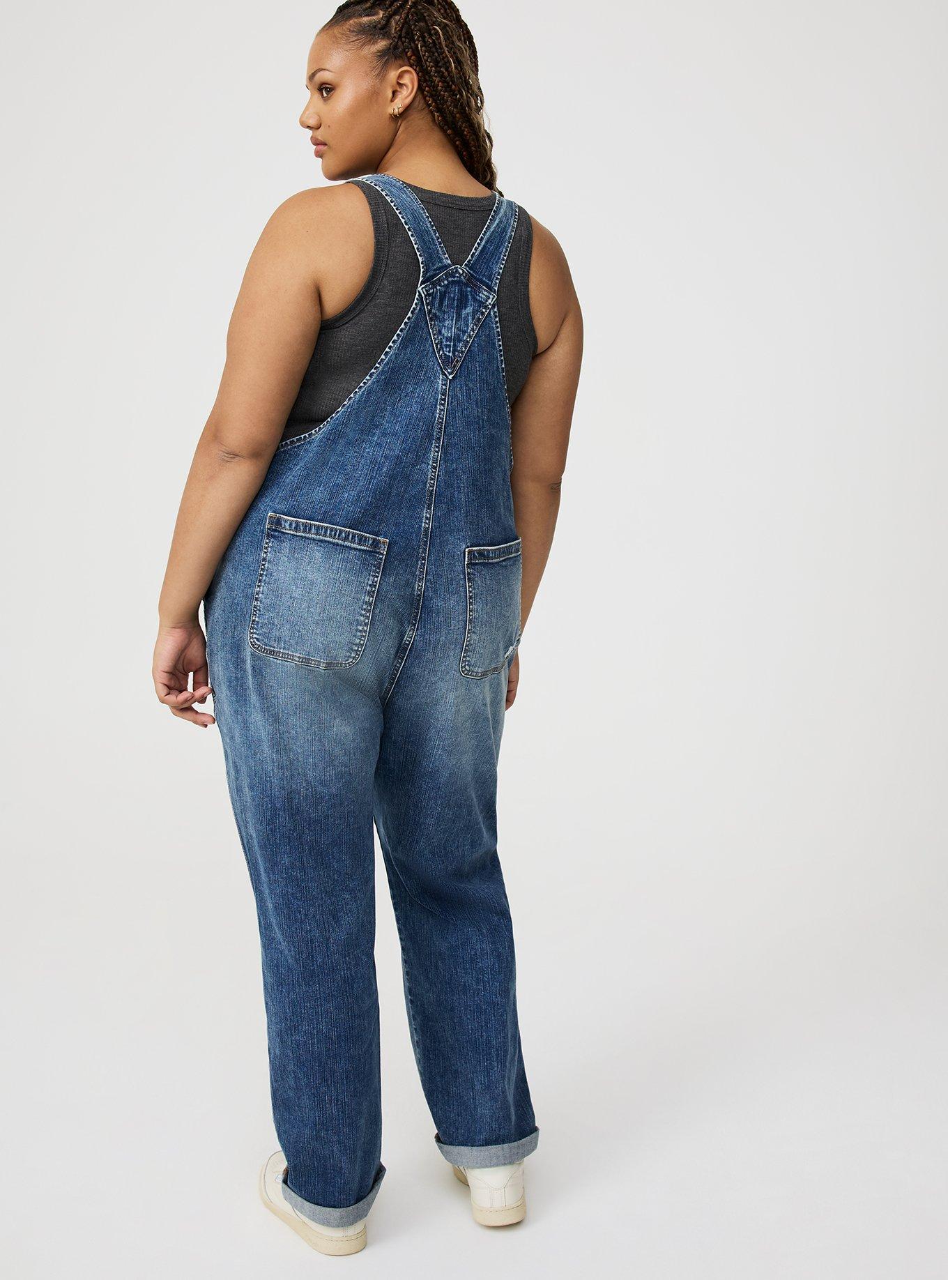 Straight Leg Overalls