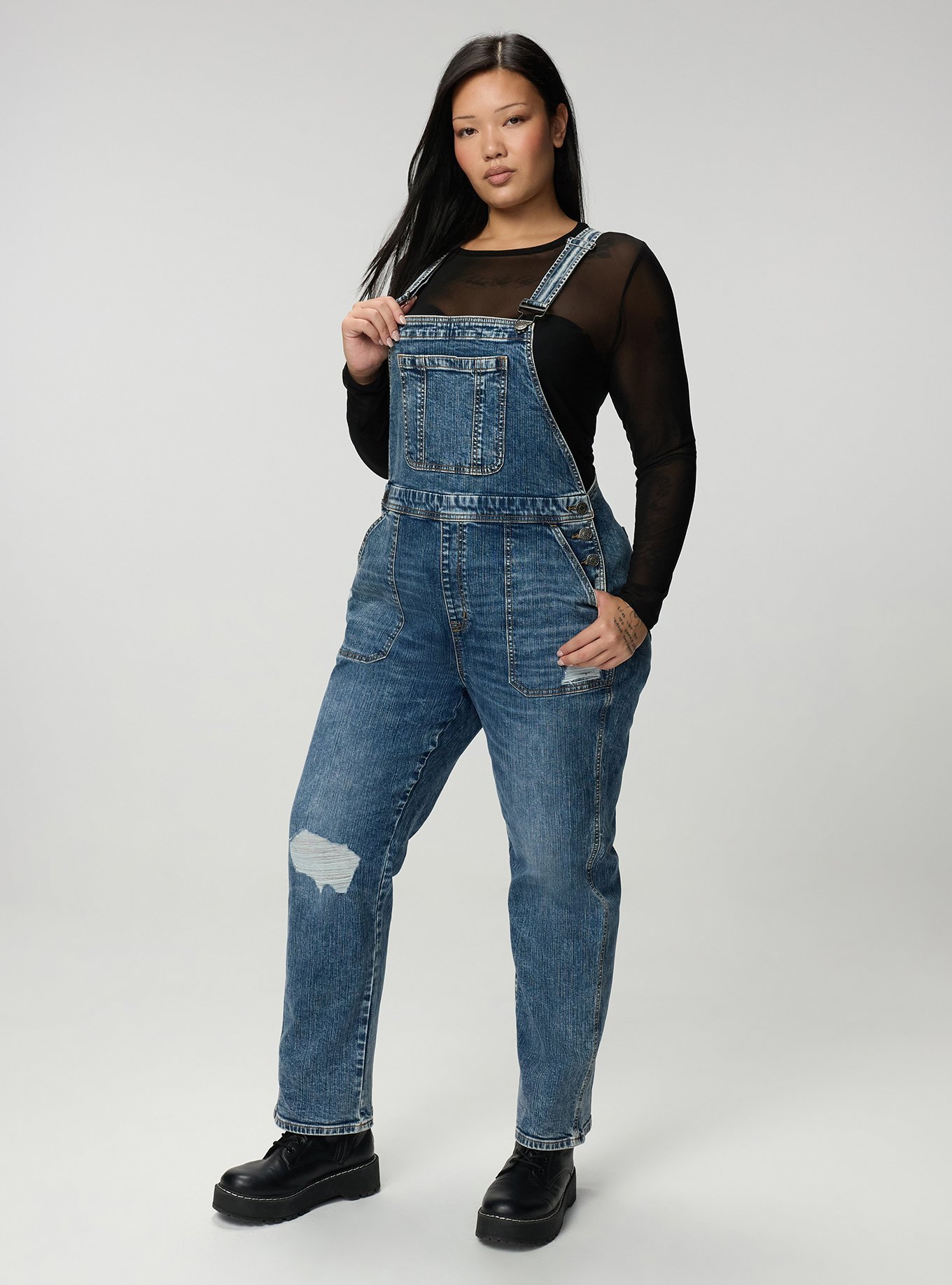 Straight Leg Overall, SNAKEBITE, hi-res