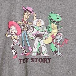 Toy Story Classic Fit Cotton Crew Tee, TOY STORY GROUP MD HEATHER GRAY, swatch