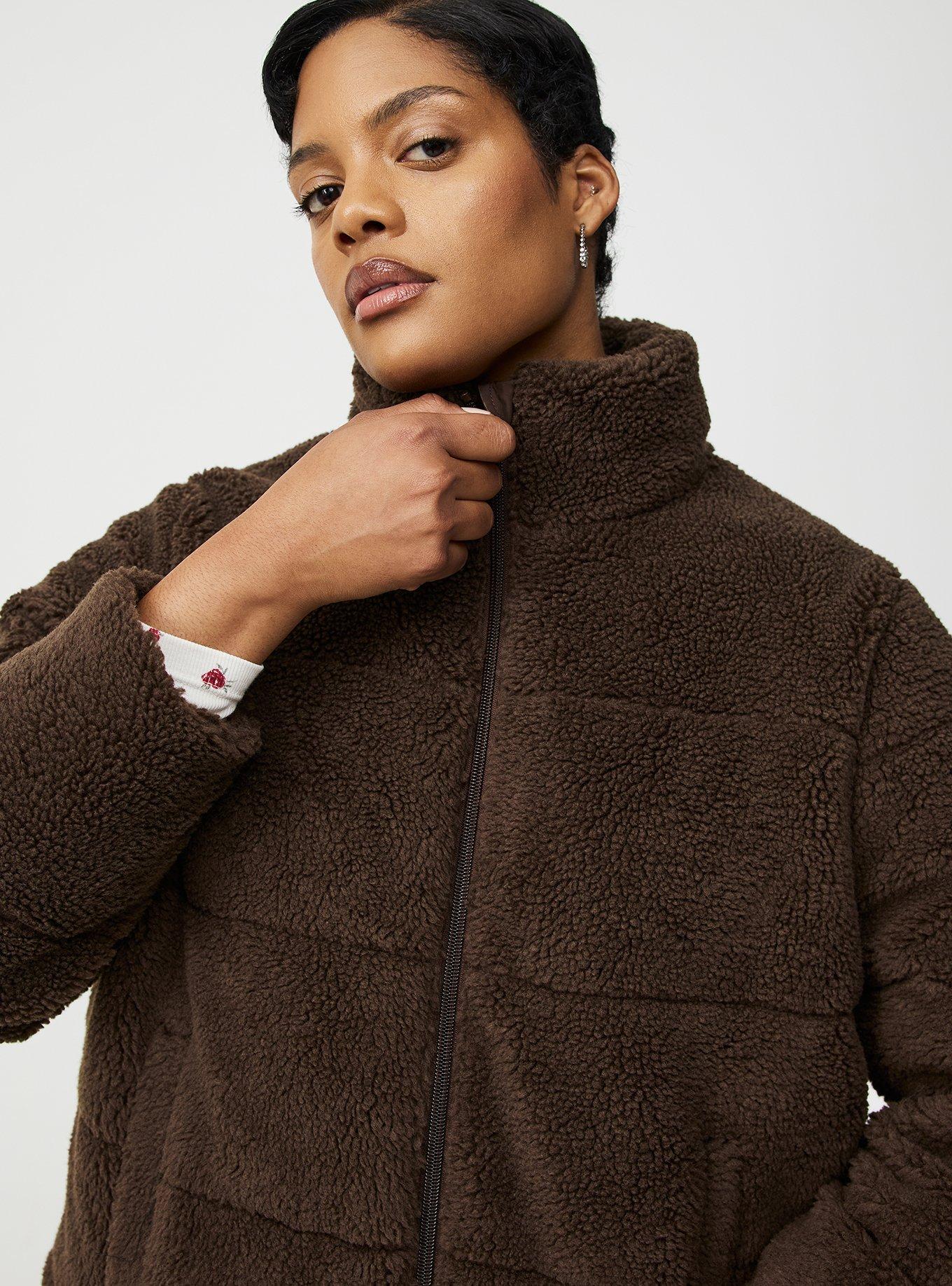 Sherpa Puffer Jacket