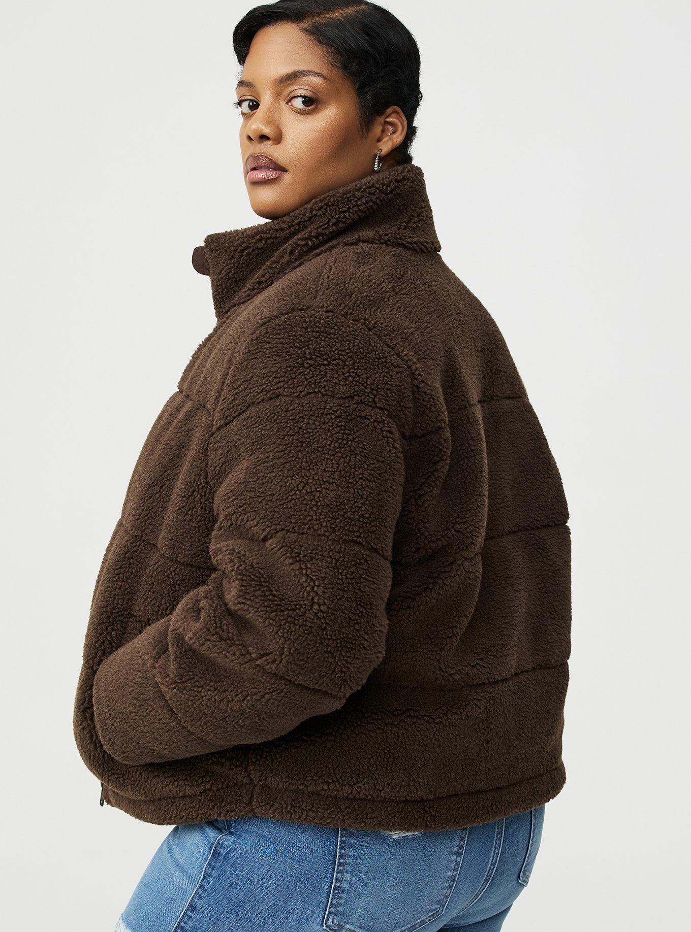 Sherpa Puffer Jacket