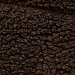 Sherpa Puffer Jacket, CHOCOLATE BROWN, swatch