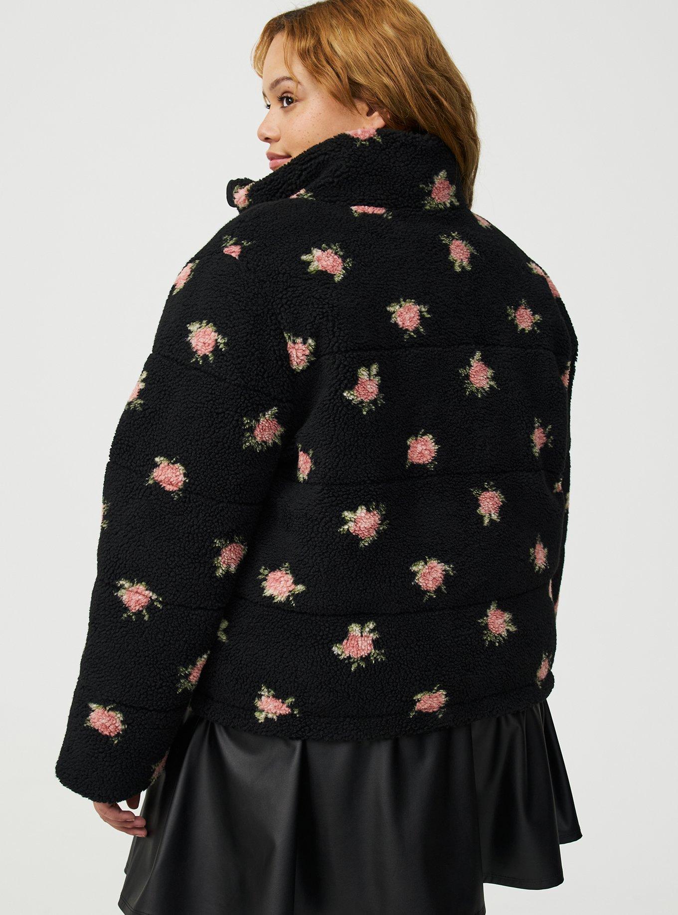 Sherpa Puffer Jacket