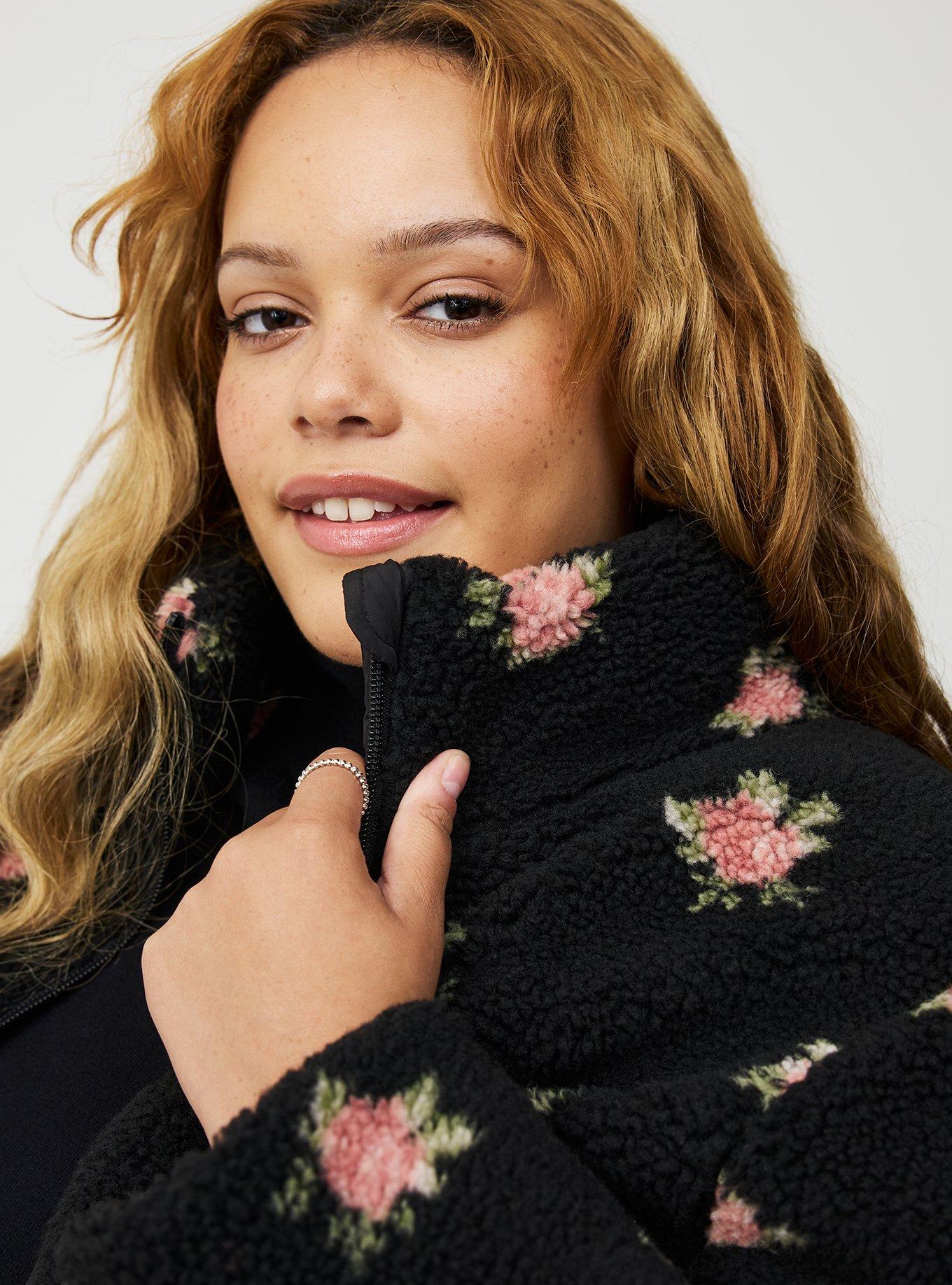 Sherpa Puffer Jacket