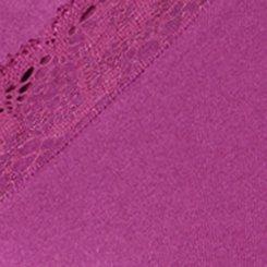 Lace Pullover Crew Sweatshirt, PLUM CASPIA, swatch