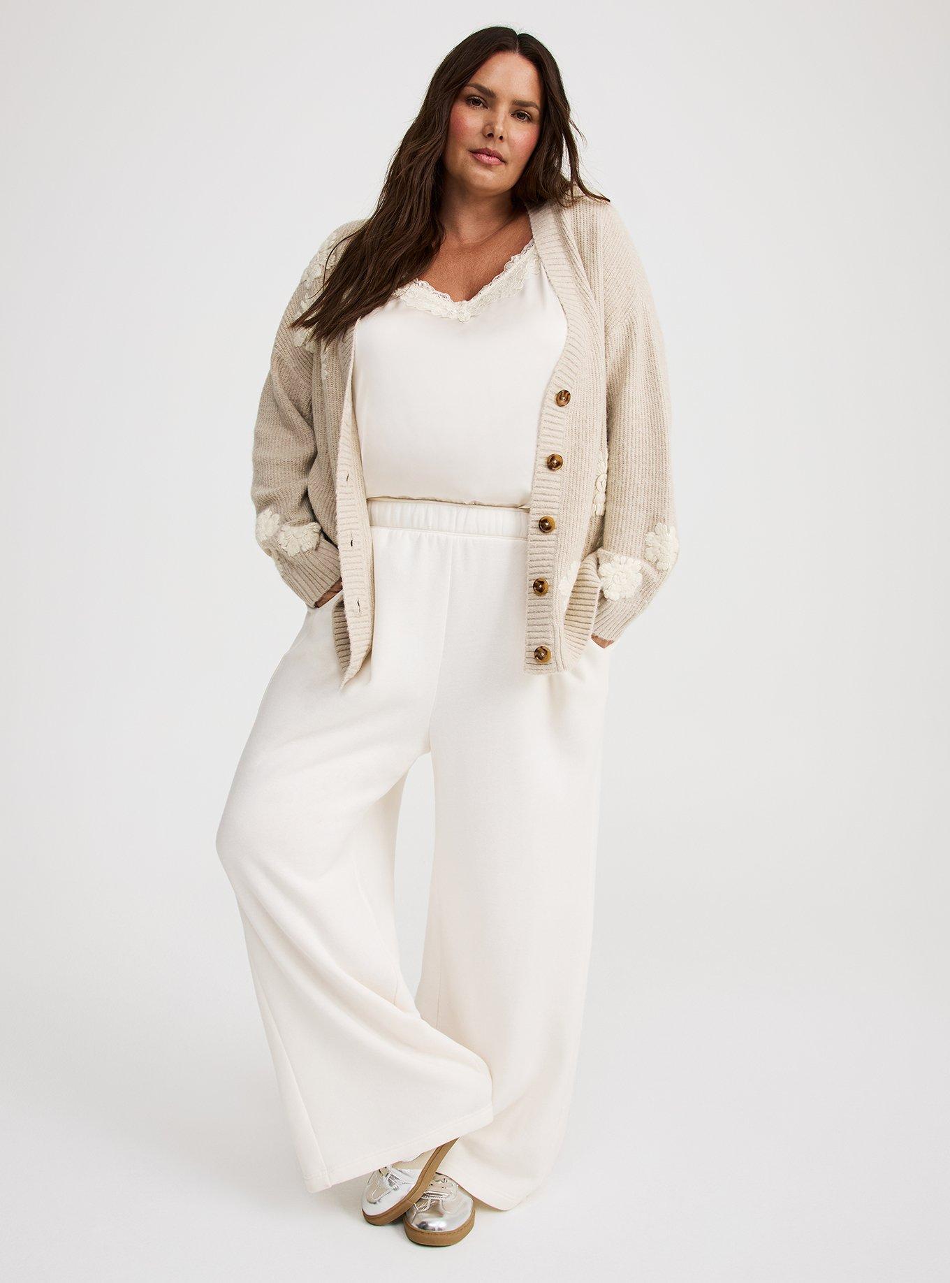 Vegan Cashmere V-Neck Cardigan