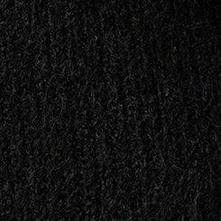 Vegan Cashmere V-Neck Cardigan, RADIANT BLOOMS DEEP BLACK, swatch