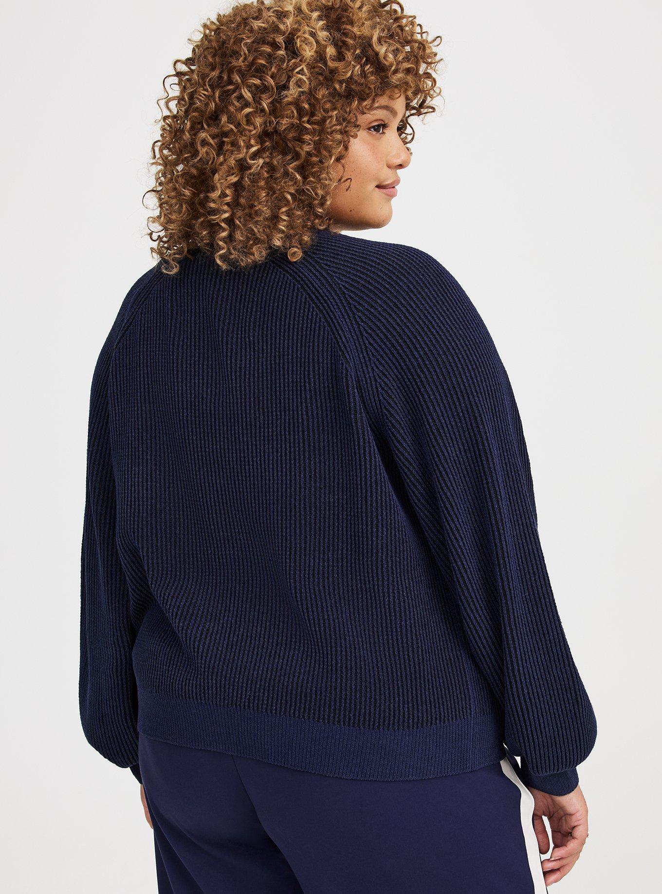 Cardigan V-Neck Chenille Sweater