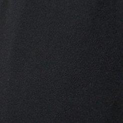 High Rise Barrel Leg Fleece Pant, DEEP BLACK, swatch