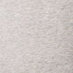 High Rise Barrel Leg Fleece Pant, LIGHT HEATHER GRAY, swatch