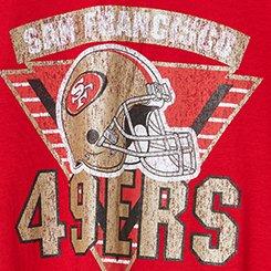 NFL San Francisco 49ers Cotton Jersey Tee, 49ERS SCARLET, swatch