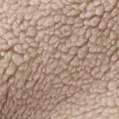 Plus Size Sherpa Aviator Jacket, CEMENT, swatch