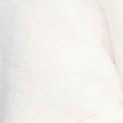 Longline Faux Fur Coat, WHISPER WHITE, swatch