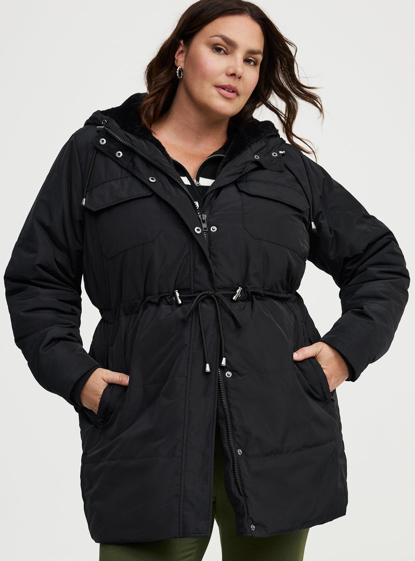 Fur-Lined Puffer Jacket