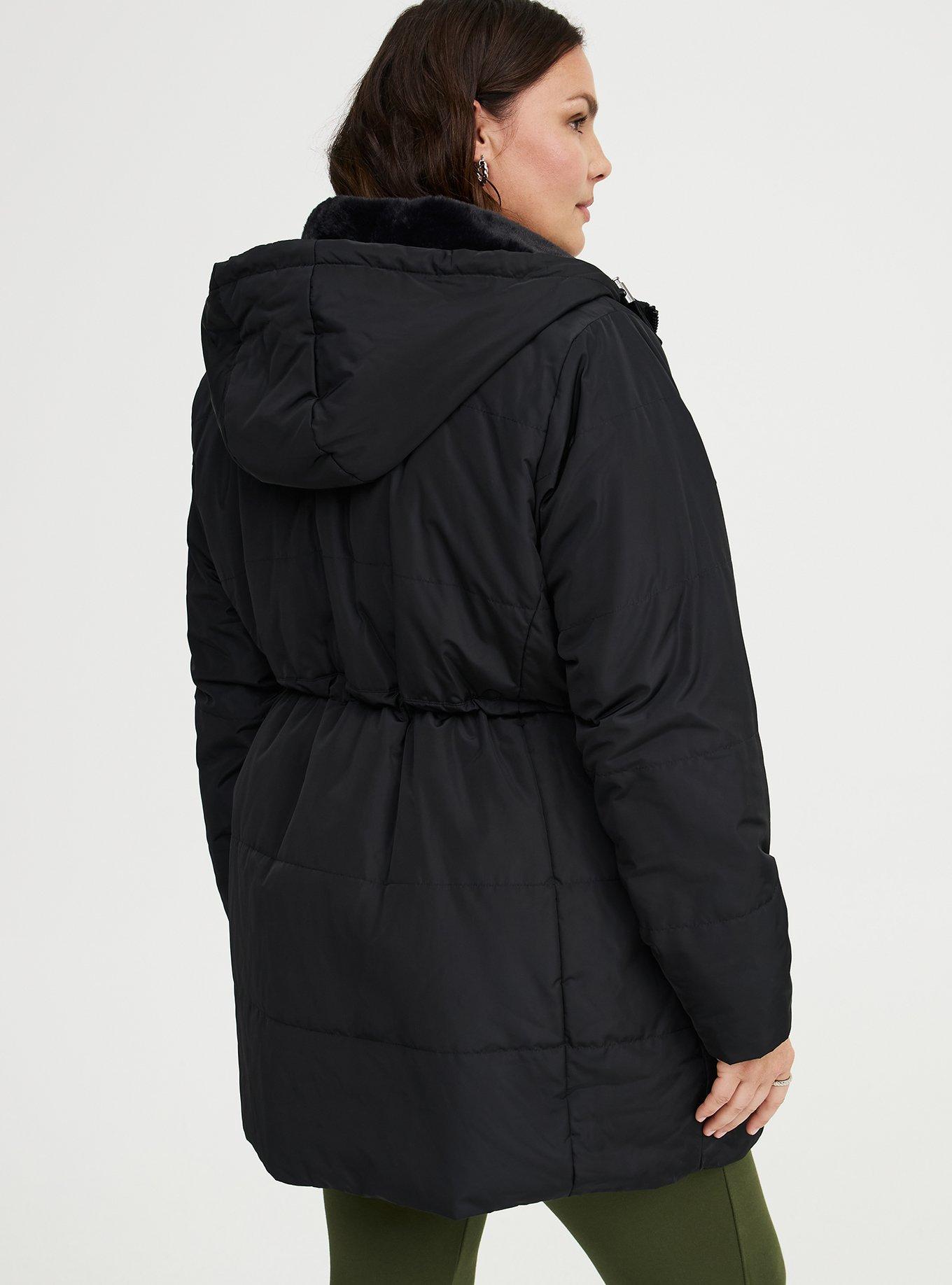 Fur-Lined Puffer Jacket