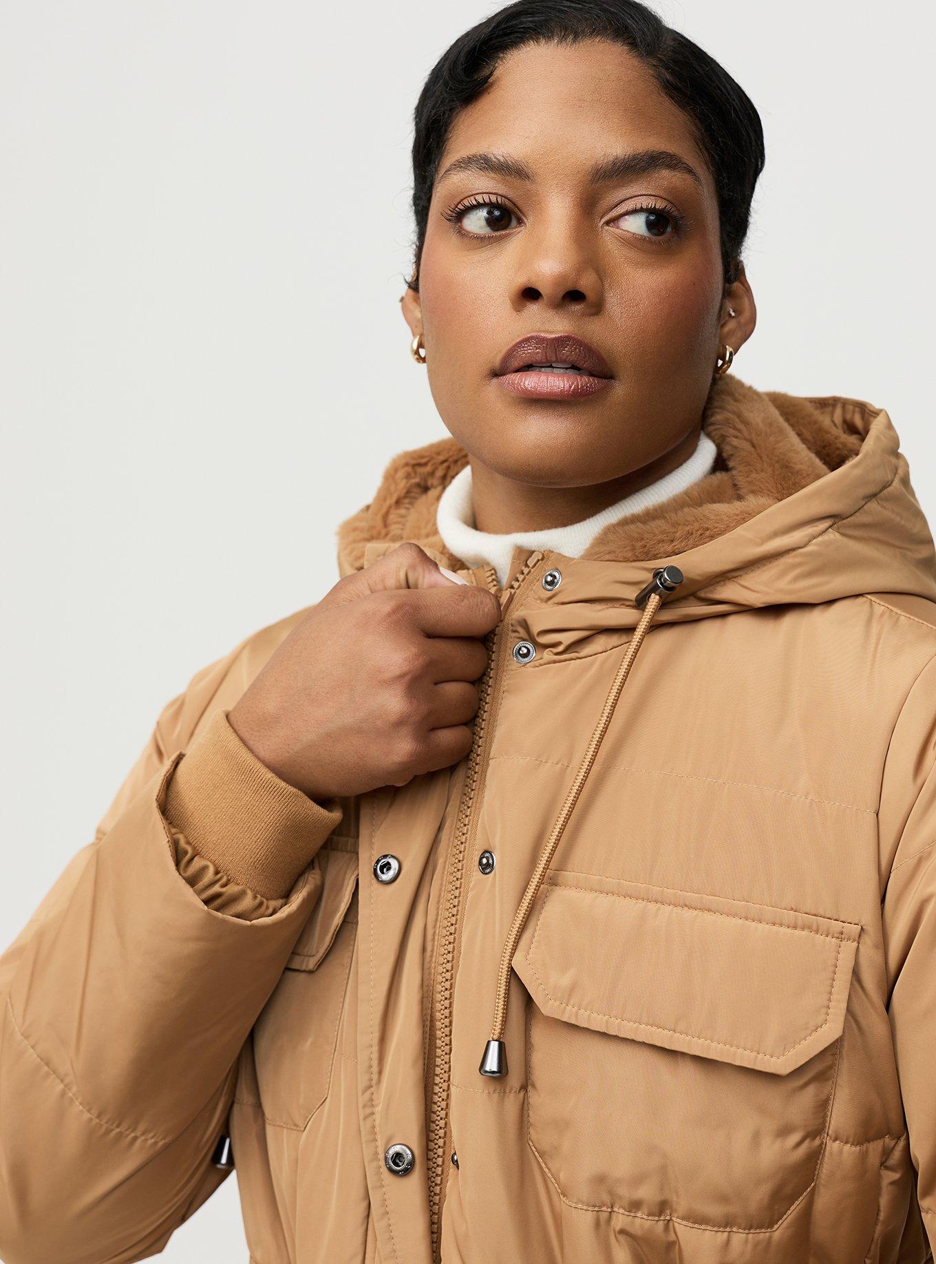 Fur-Lined Puffer Jacket