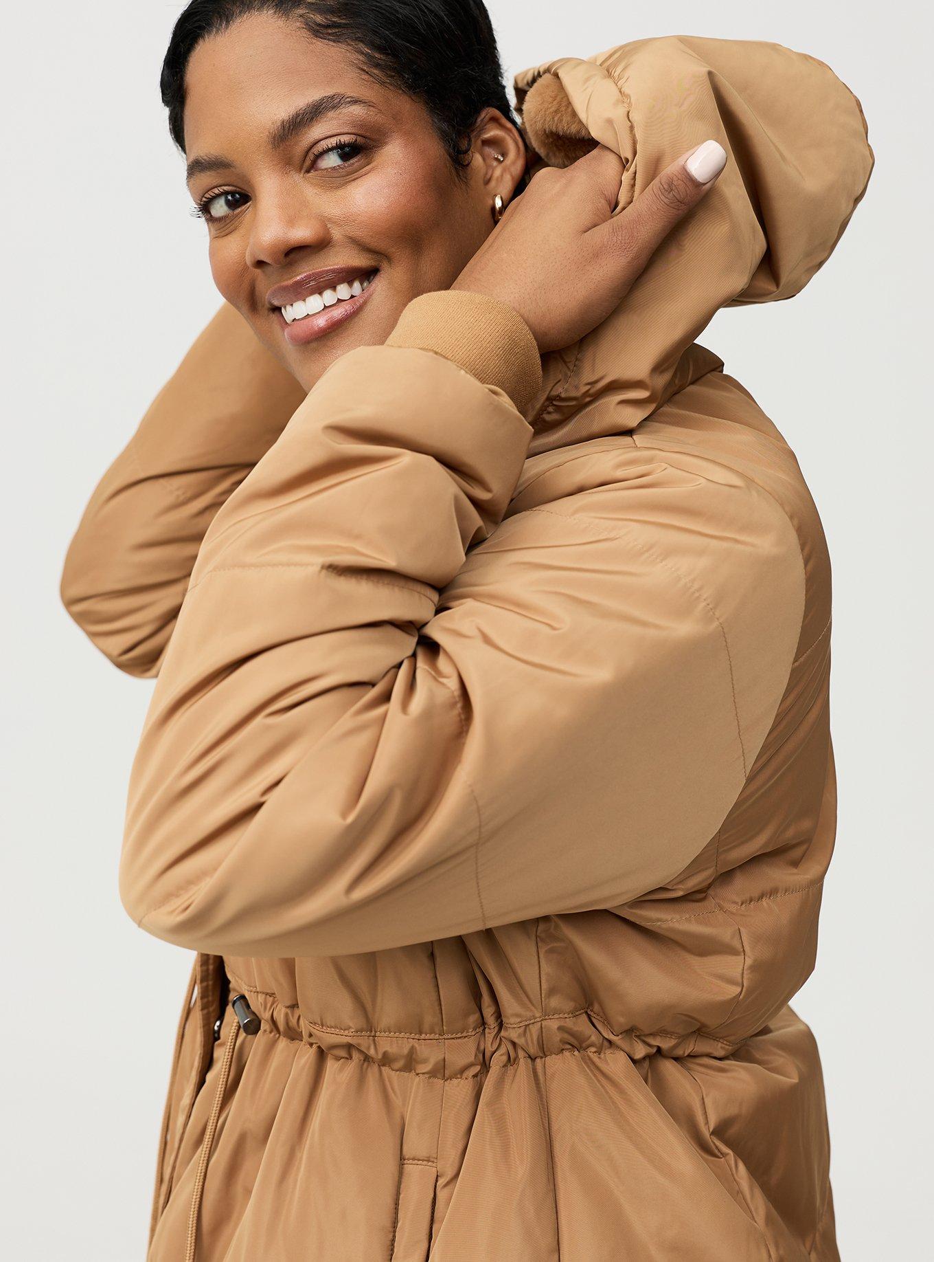 Plus Size - Fur-Lined Puffer Jacket - Torrid