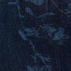 Bombshell High-Rise Straight Jean, LASER FLORAL, swatch
