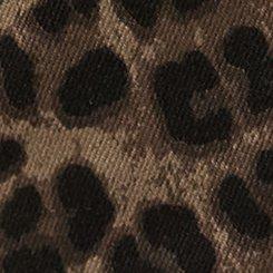 Bombshell Straight High-Rise Jean, FIFTIES LEOPARD BROWN, swatch