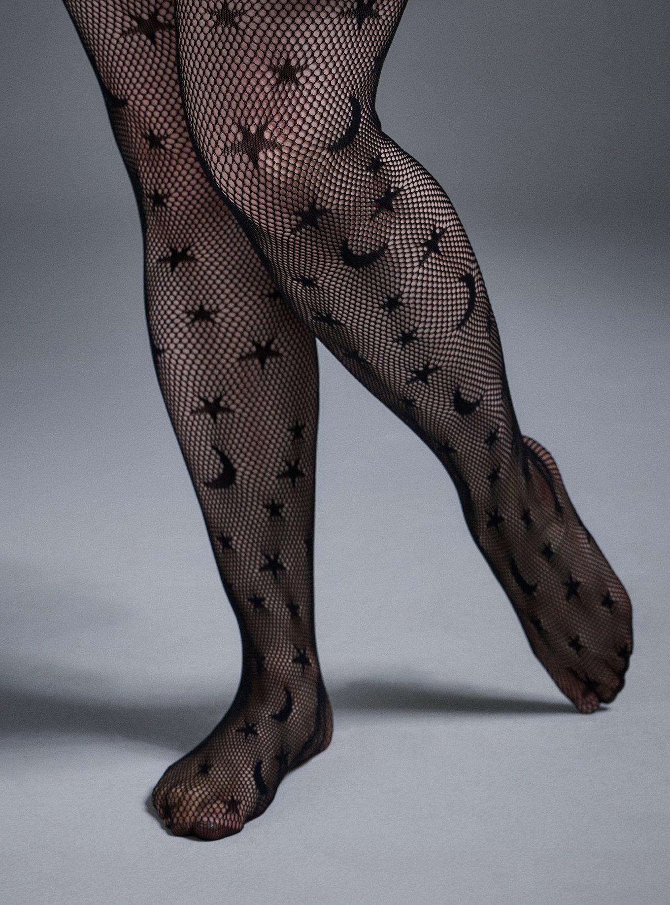 Nightfall Celestial Fishnet Tights