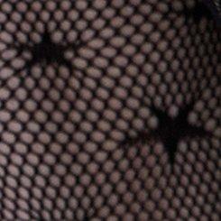 Plus Size Nightfall Celestial Fishnet Tights, BLACK, swatch