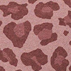 Cozy Fleece Zip-Up Raglan Hoodie, LILS LEOPARD NUTMEG, swatch