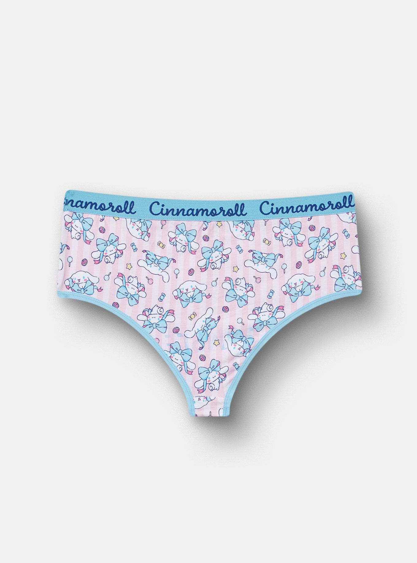 Cinnamoroll Mid-Rise Cotton Cheeky Panty, MULTI, alternate