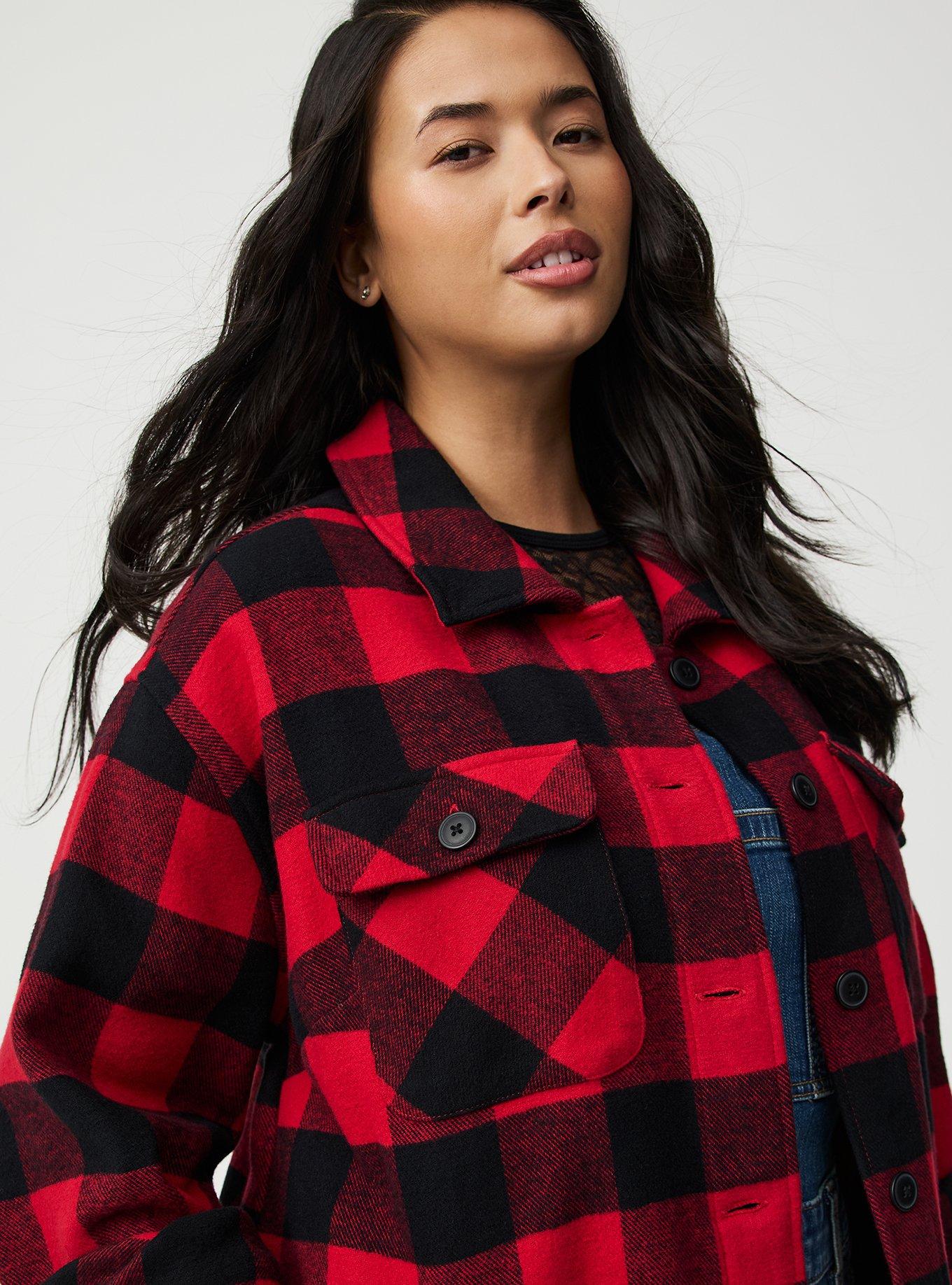 Brushed Twill Cotton Shacket