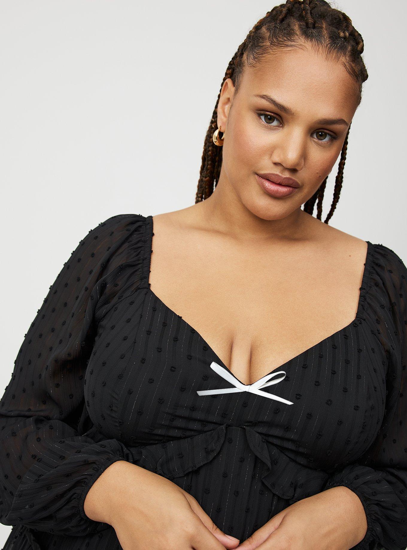 Tiered Babydoll Mini Dress