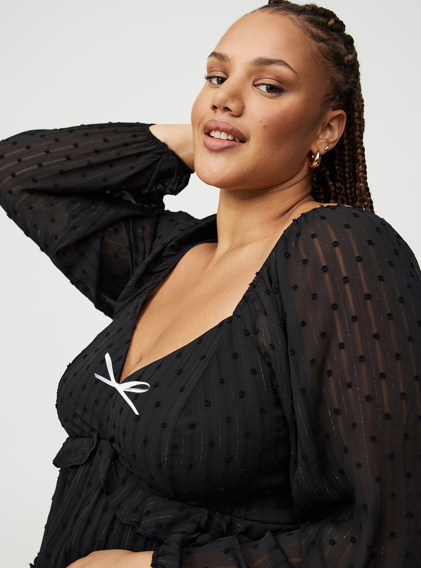 Tiered Babydoll Mini Dress