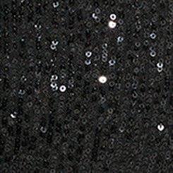 LoveSick Sequin Flare Pant, DEEP BLACK, swatch