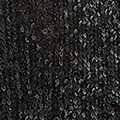 LoveSick Sequin Flyaway Top, DEEP BLACK, swatch