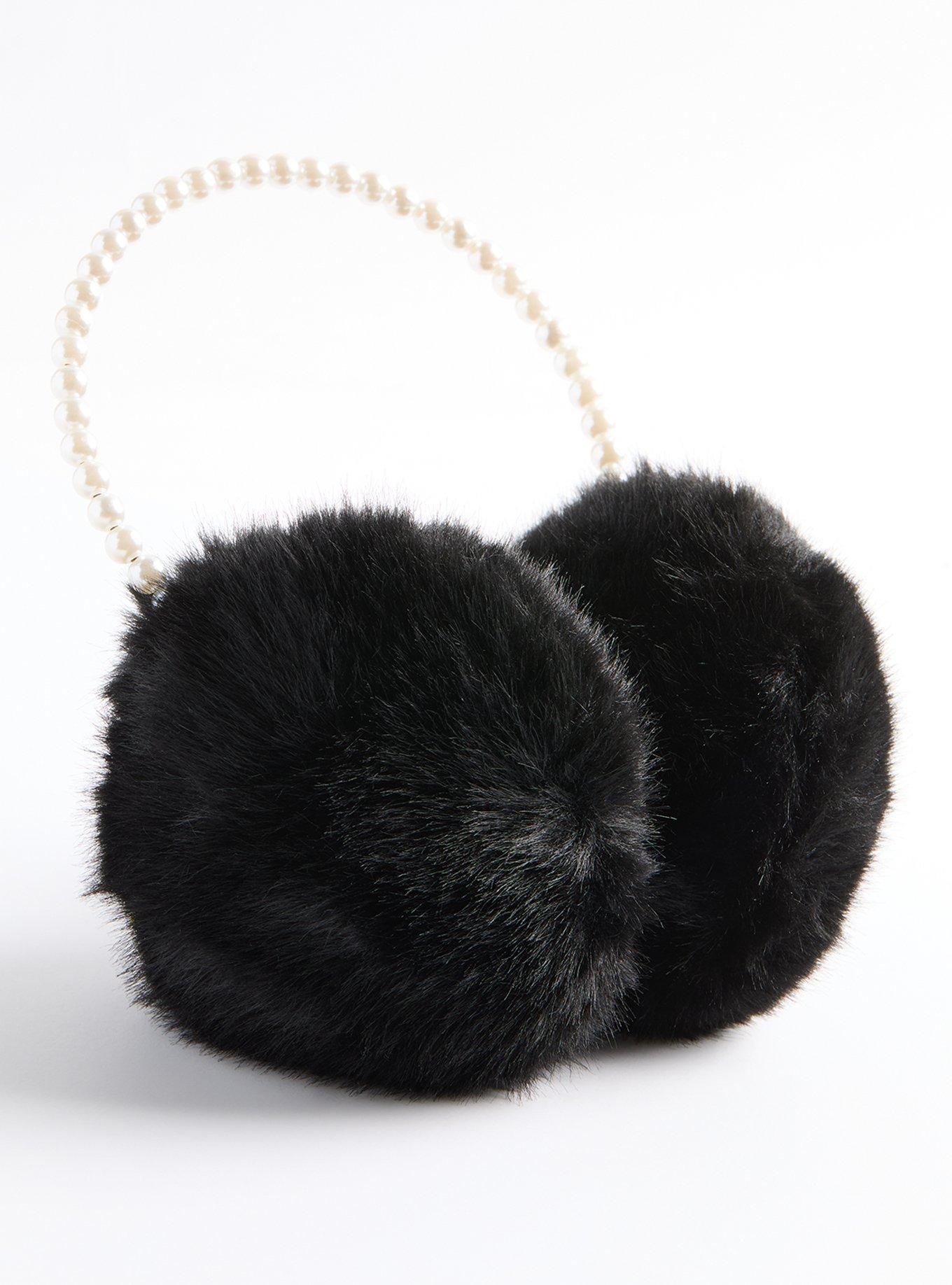 Pearl Faux Fur Earmuffs