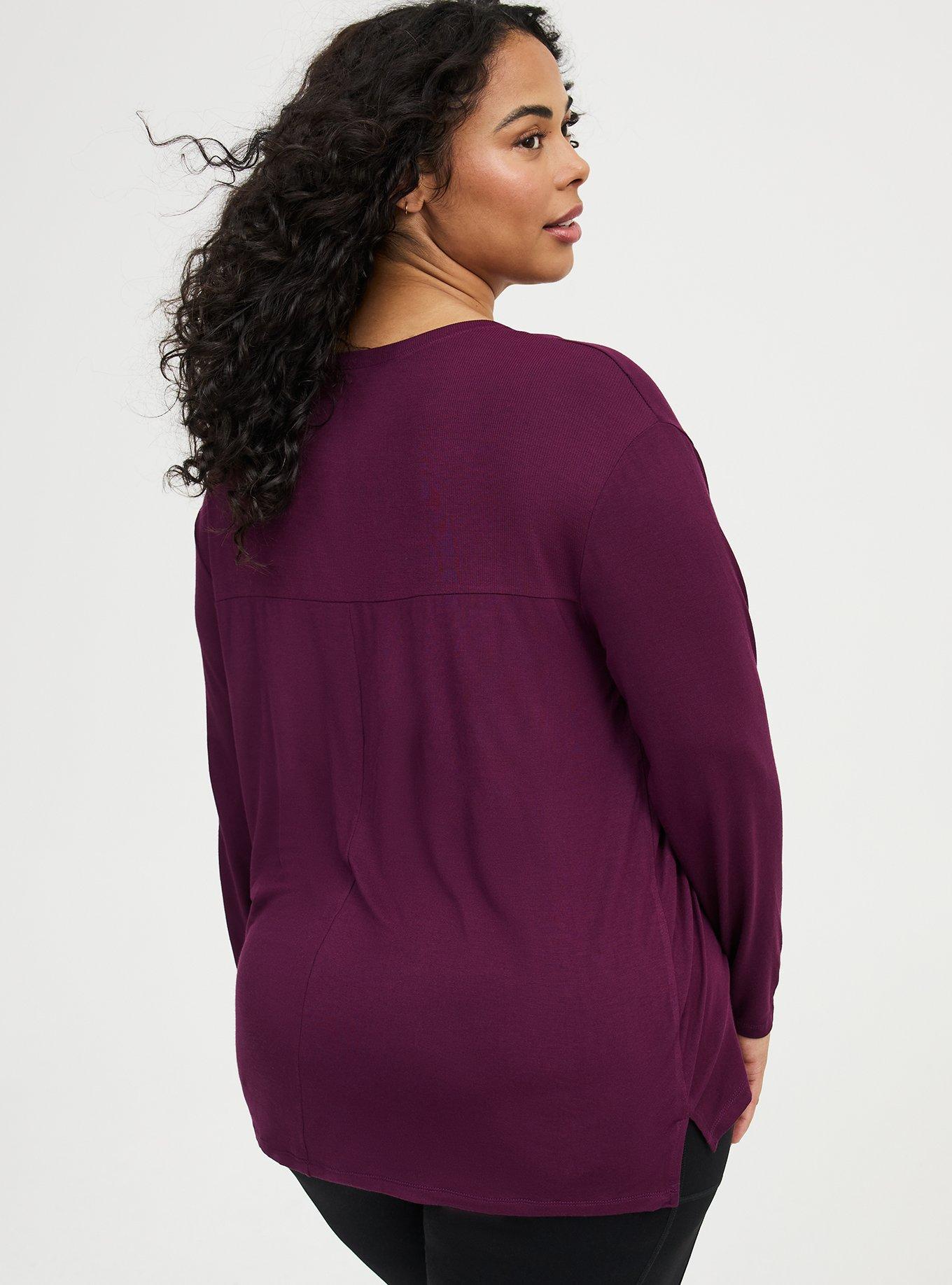 Tencel Jersey Long Sleeve Active Tunic