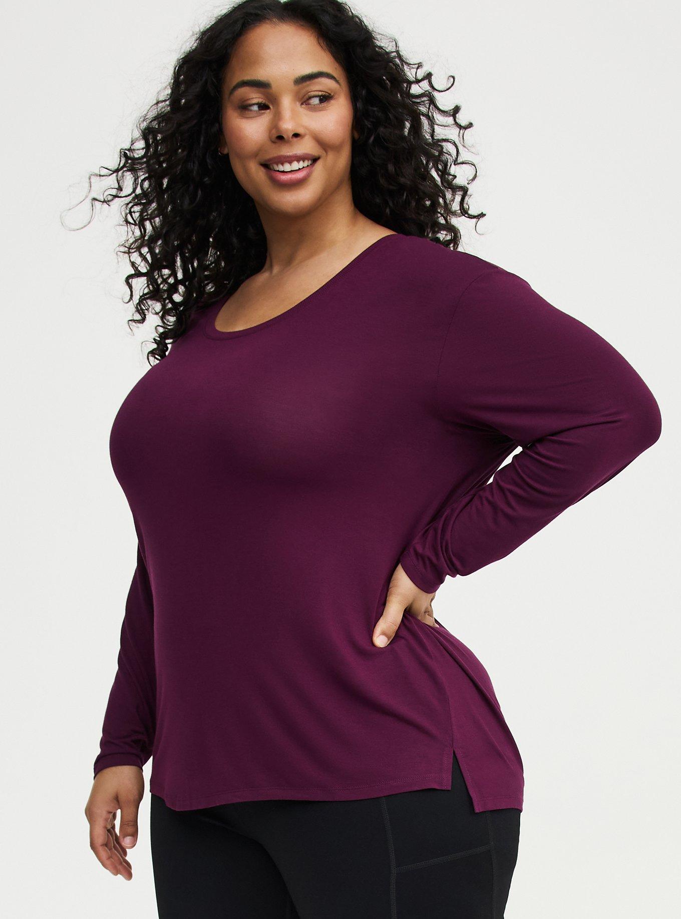 Tencel Jersey Long Sleeve Active Tunic