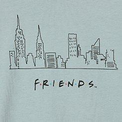 Friends Classic Cotton Jersey Crew Tee, FRIENDS CITY AGATE STONE, swatch