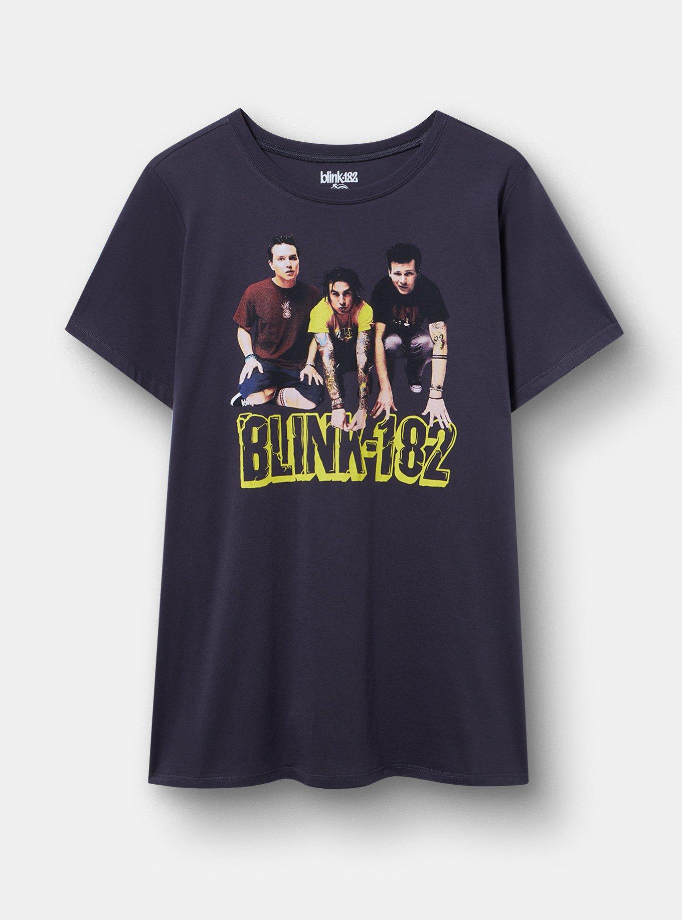 Plus Size Blink-182 Classic Cotton Jersey Tee, BLINK 182 OBSIDIAN, hi-res