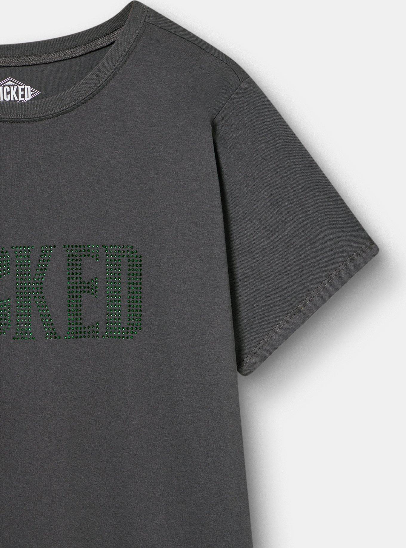 Wicked Rhinestone Crew Tee