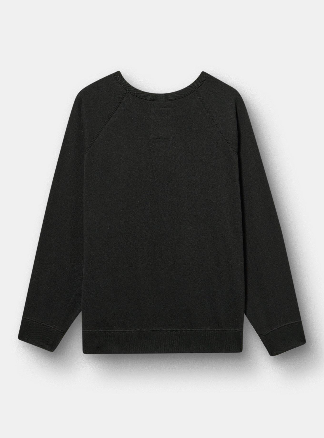 Nightmare Before Christmas Oversized Raglan Sweatshirt