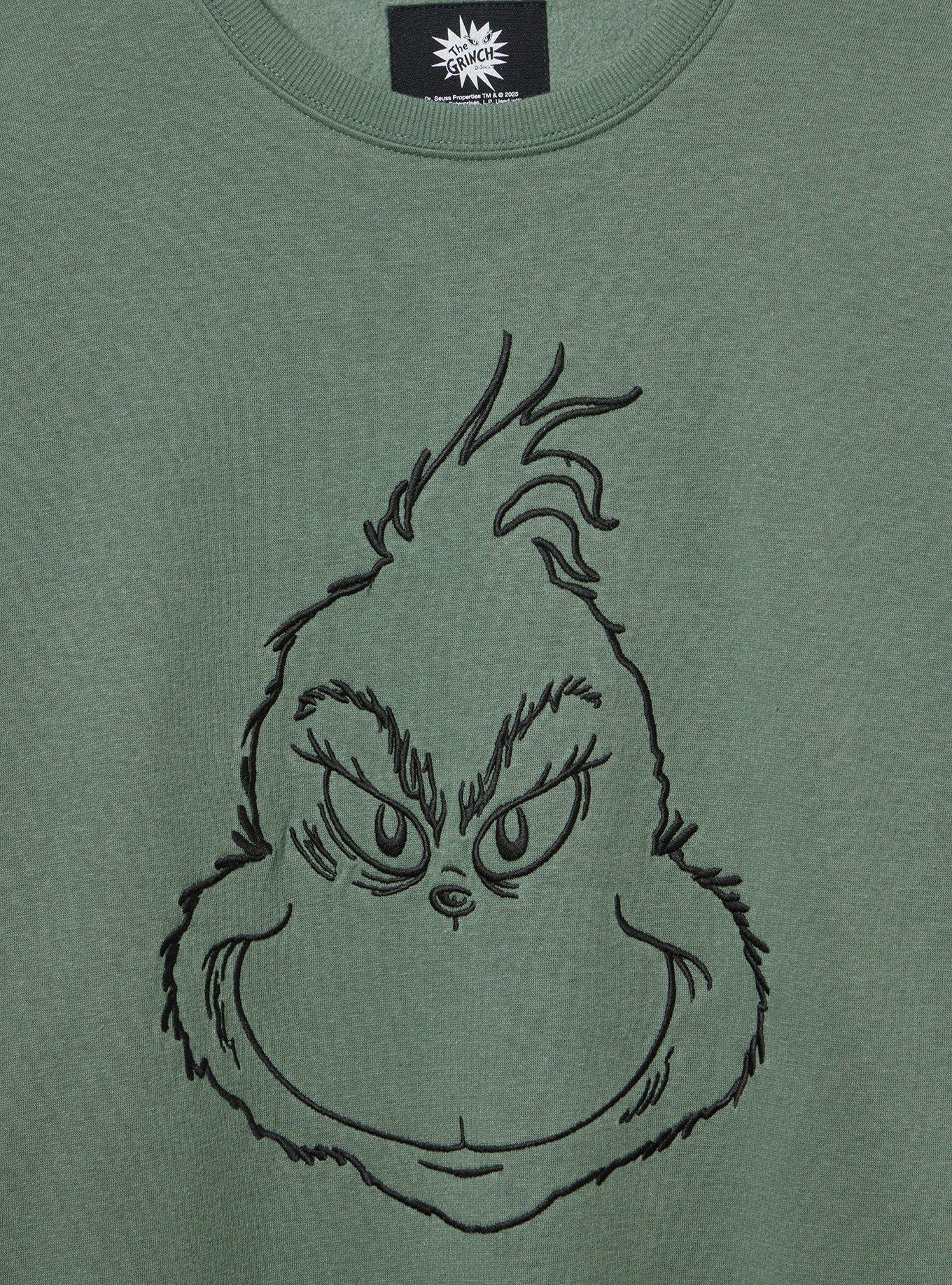 The Grinch Oversized Fleece Sweatshirt