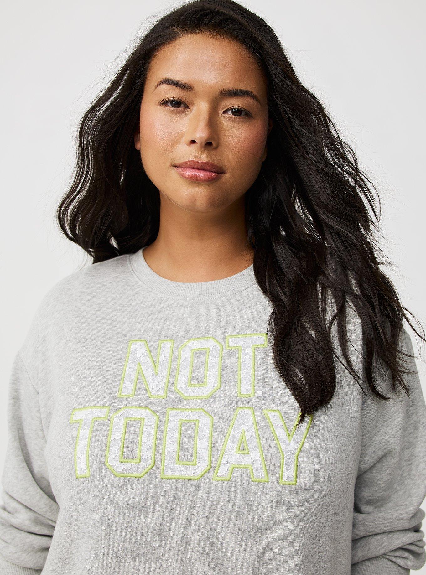 Cozy Fleece Step Hem Sweatshirt