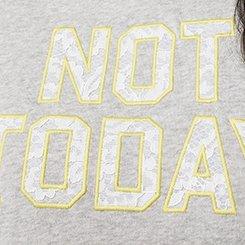 Cozy Fleece Step Hem Sweatshirt, NOT TODAY LIGHTEST HEATHER GREY, swatch