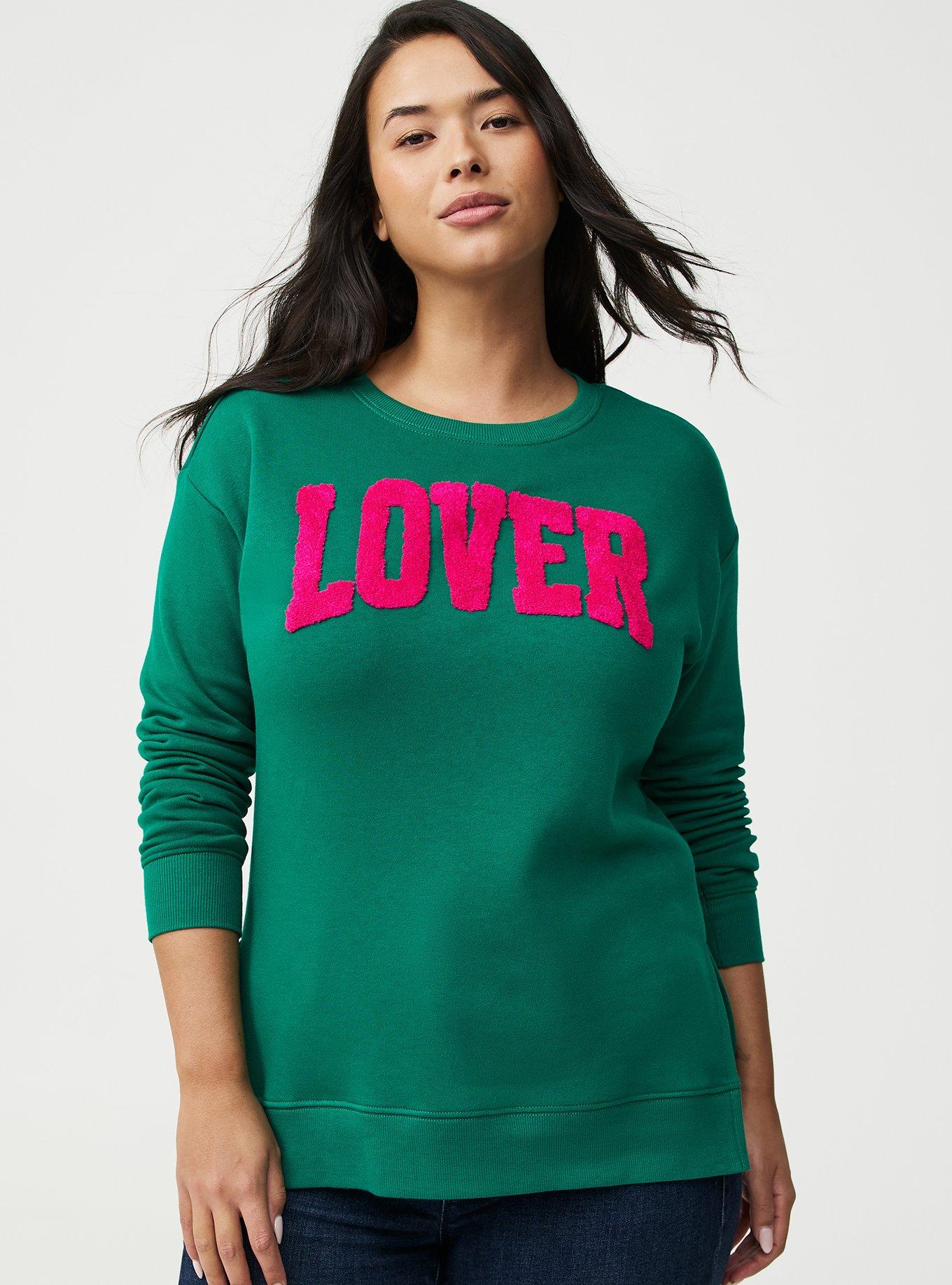 Cozy Fleece Step Hem Sweatshirt