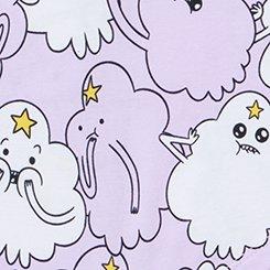 Plus Size Adventure Time Mid-Rise Cotton Boyshort Panty, MULTI, swatch